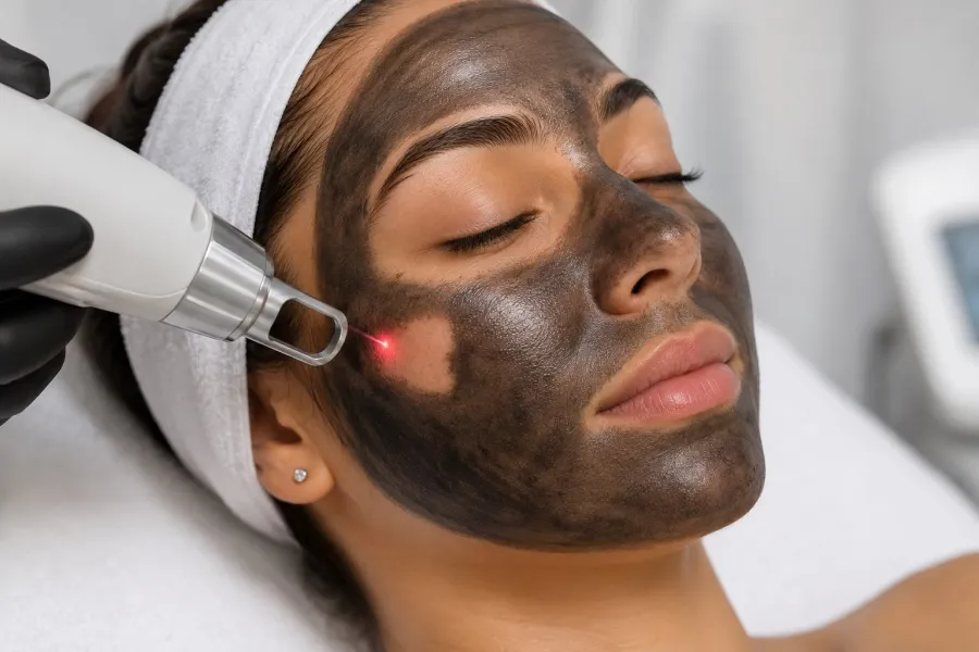 Laser skin treatment